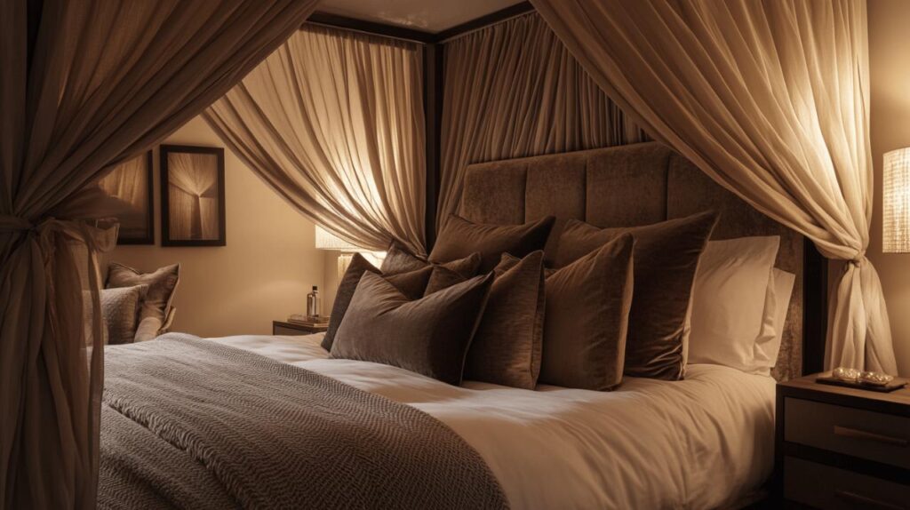 Les plus beaux Ciels de Lit en Tissu pour une ambiance feerique et romantique