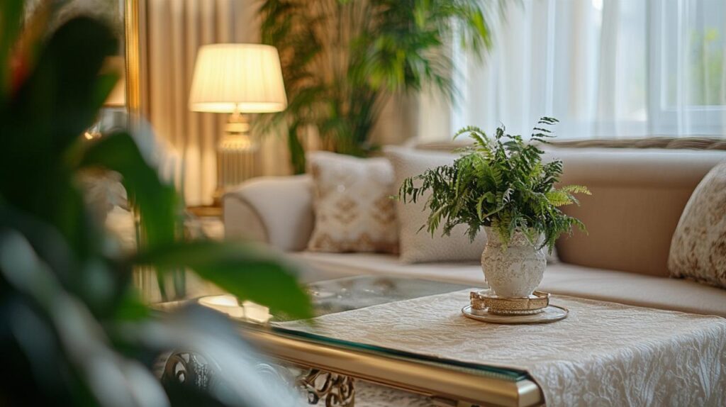 Donner du cachet à son intérieur : comment recouvrir une table basse en verre avec des matériaux naturels