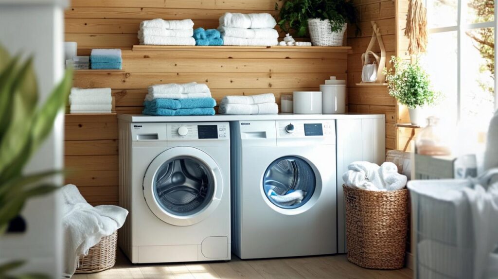 Comment aménager une petite buanderie moderne : astuces de rangement et idées d’organisation pratiques