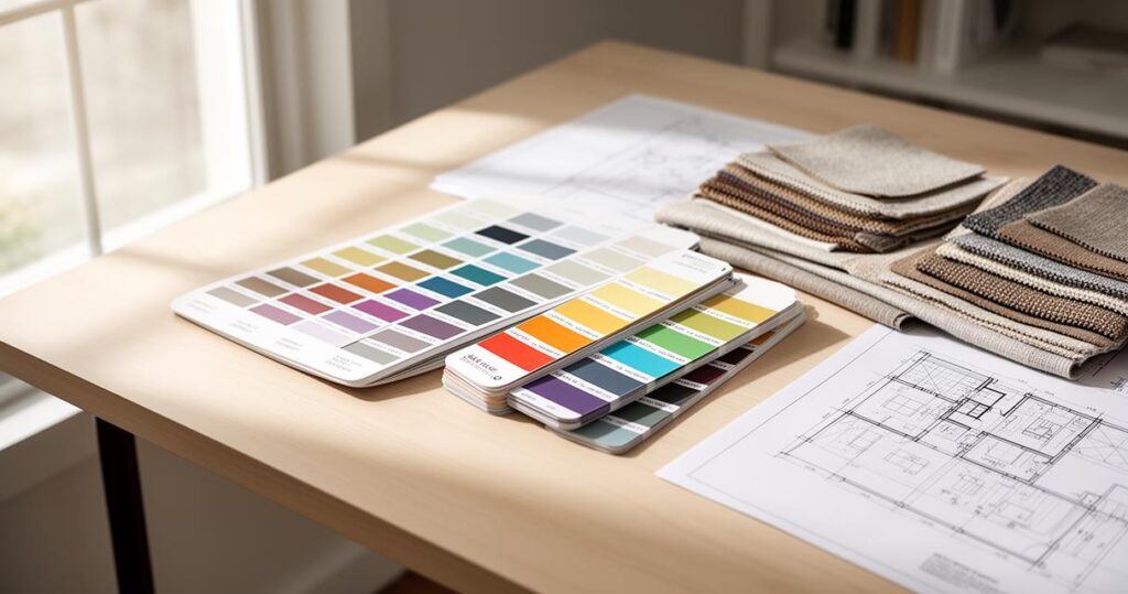 Comment utiliser un nuancier de couleurs pour transformer vos espaces grâce au jeu des contrastes