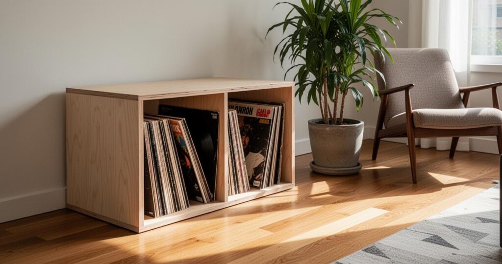 Comment optimiser le stockage de vos vinyles avec un cube en bois durable ?